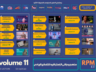 الجزء الحادى عشر لمنهجيه راقى الإستباقيه للتفكير الريادى RPMET-VOLUME 11